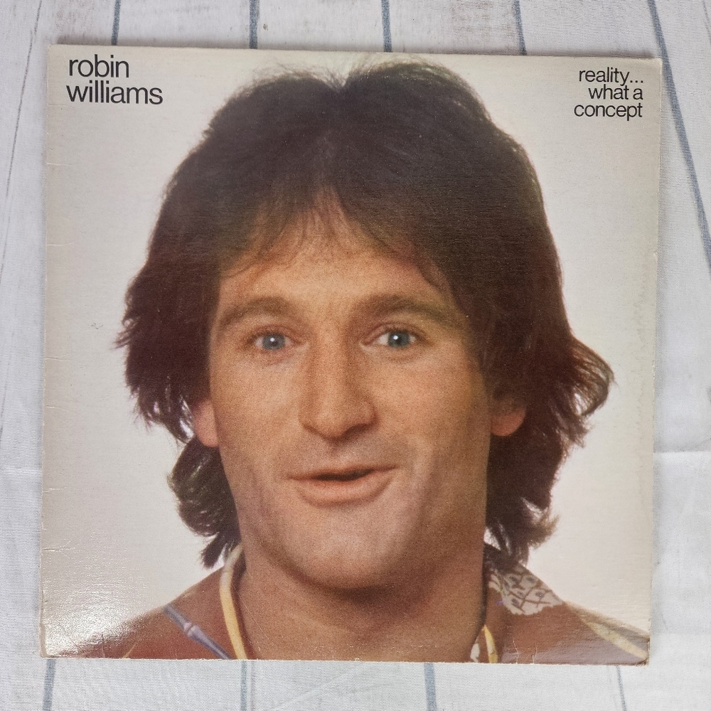 Robin Williams 1979 Reality What a Concept Comedy Improv Vinyl Record